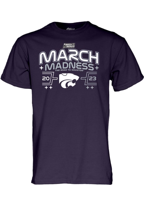 K-State Wildcats 2023 March Madness Short Sleeve T Shirt