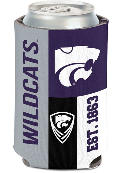 Purple K-State Wildcats Color Block Coolie