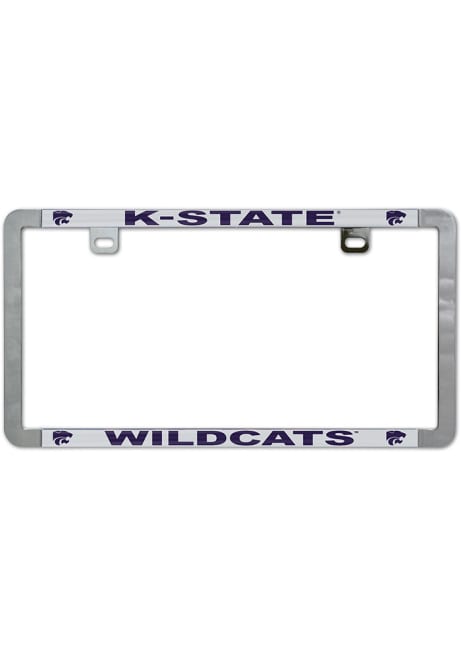 K-State Wildcats Purple  Metal License Frame