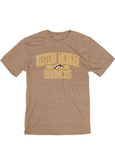 Western Michigan Broncos Swing Vote Short Sleeve T Shirt - Brown