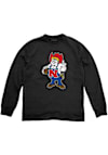 Main image for Mens Nebraska Cornhuskers Black Blue 84 Vintage Logo Crew Sweatshirt