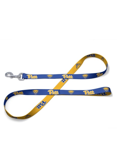 Blue Pitt Panthers Logo Pet Leash