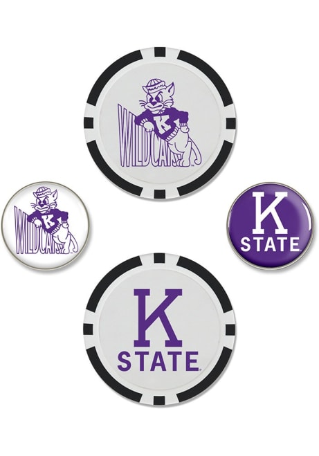 Purple K-State Wildcats Vintage Golf Ball Marker