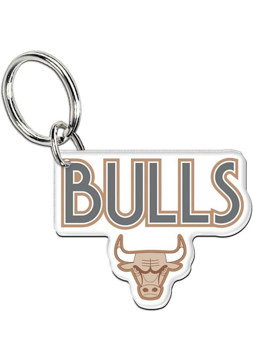 Chicago Bulls Red 2024 City Edition Premium Keychain Keychain - 57123525