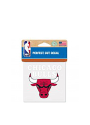 Chicago Bulls Perfect Cut Auto Decal - Red