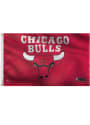 Chicago Bulls Deluxe Grommet Red Silk Screen Grommet Flag
