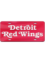 Detroit Red Wings Wordmark Inlaid Car Accessory License Plate