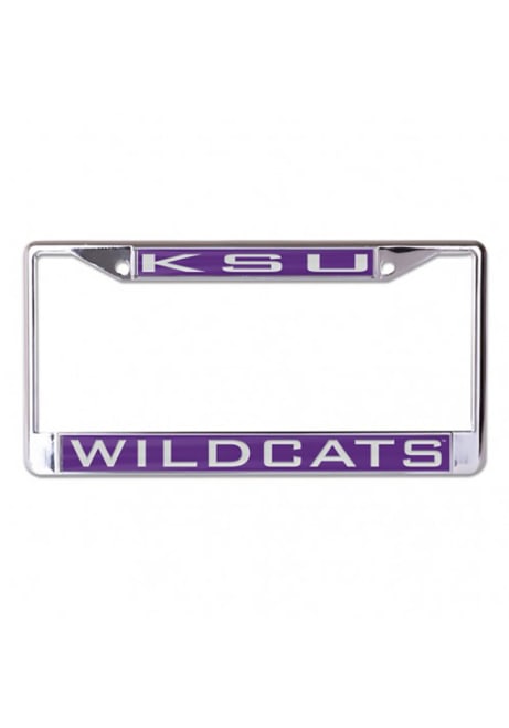 K-State Wildcats Purple  Team Name Inlaid License Frame