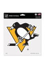 Pittsburgh Penguins Team Logo Auto Decal - Yellow