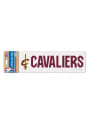 Cleveland Cavaliers Logo and Script Auto Decal - Maroon
