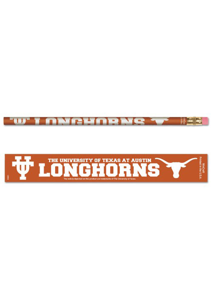 NCAA Texas Longhorns 6-pack Pencils 