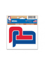 Detroit Pistons Multi Use Auto Decal - Red