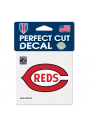 Cincinnati Reds 4X4 Cooperstown Auto Decal - Red