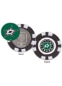 Dallas Stars Poker Chip Golf Ball Marker