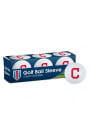 Cleveland Indians 3 Pack Golf Balls