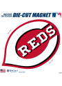 Cincinnati Reds 12x12 inch Car Magnet - Red