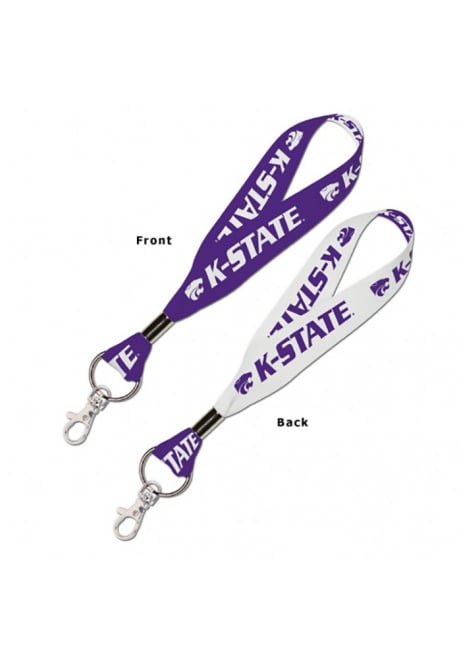 Purple  K-State Wildcats Key Lanyard