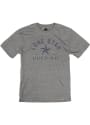 Texas Grey Lonestar State of Mind Short Sleeve T Shirt