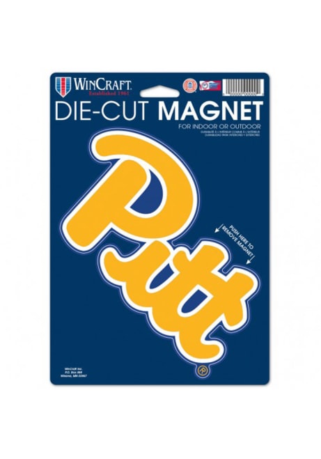 Blue  Pitt Panthers Logo Magnet