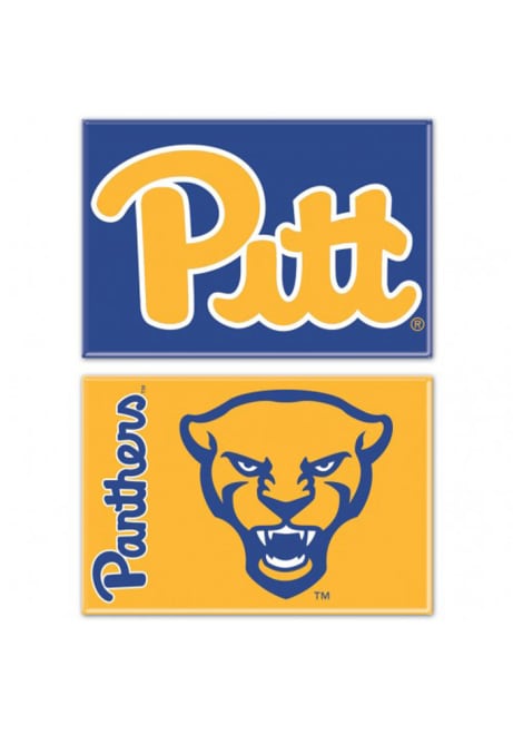 Blue  Pitt Panthers 2x3 2-Pack Magnet