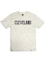 Cleveland Oatmeal Vintage Font Short Sleeve T Shirt