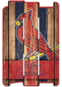 St Louis Cardinals 11x17 Vertical Plank Sign