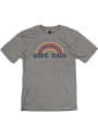 St Louis Grey Retro Rainbow Short Sleeve T Shirt