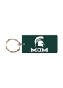 Michigan State Spartans Mom Keychain