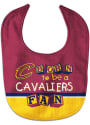 Cleveland Cavaliers Baby Born to Be Bib - Maroon