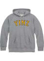 Pittsburgh Grey Yinz Long Sleeve Fleece Hood Sweatshirt