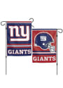 New York Giants 12x18 inch 2-Sided Garden Flag