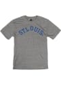 St Louis Stars Grey Arched Name Fashion Tee