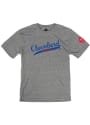 Cleveland Buckeyes Rally Tailsweep Fashion T Shirt - Grey