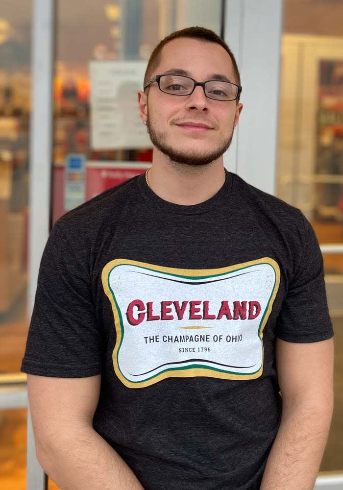 Black cle t shirt sale