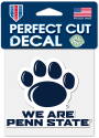 Penn State Nittany Lions 4x4 Auto Decal - Blue