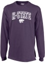K-State Wildcats Womens Gocup Side Zip T-Shirt - Purple
