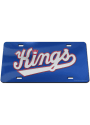 Kansas City Kings Inlaid Car Accessory License Plate