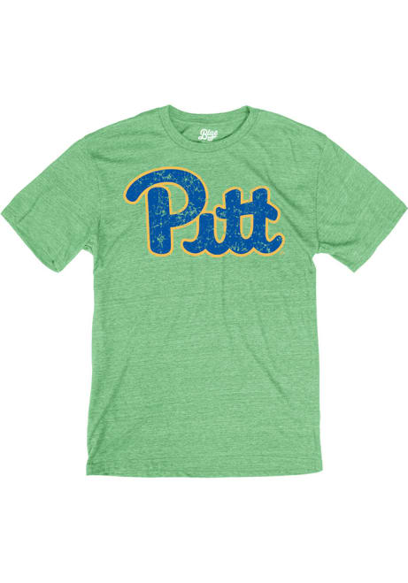 Pitt Panthers Saint Patrick Short Sleeve T Shirt - Green