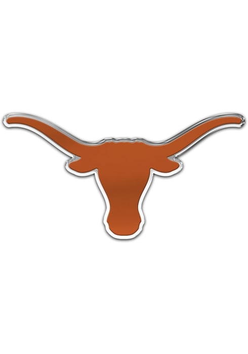 Texas Longhorns Auto Badge Car Emblem - Burnt Orange