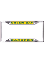 Green Bay Packers Metallic Inlaid License Frame