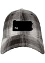 Philadelphia Parker Meshback Adjustable Hat - Black