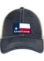 Dallas Ft Worth State Badge Scout Meshback Adjustable Hat - Navy Blue