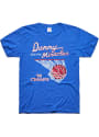 Kansas Jayhawks Charlie Hustle Danny And The Miracles Fashion T Shirt - Blue