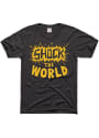 Wichita State Shockers Charlie Hustle Tourney Shock The World Fashion T Shirt - Black