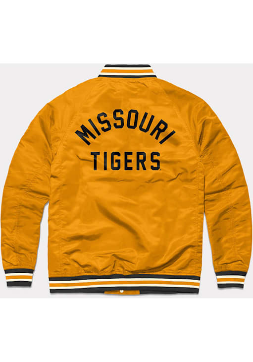 Charlie Hustle Missouri Tigers Mens Gold Varsity Light Weight Jacket