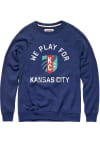 Main image for Charlie Hustle KC Current Mens Navy Blue We Play For KC Long Sleeve Fashion Sweatshirt