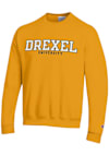 Main image for Mens Drexel Dragons Gold Champion Powerblend Crew Sweatshirt