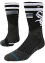 Chicago White Sox Stance Diamond Pro Crew Socks - Black