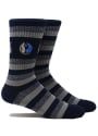 Dallas Mavericks Steps Crew Socks - Navy Blue