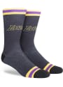Los Angeles Lakers Stance 2021 City Edition Crew Socks - Blue